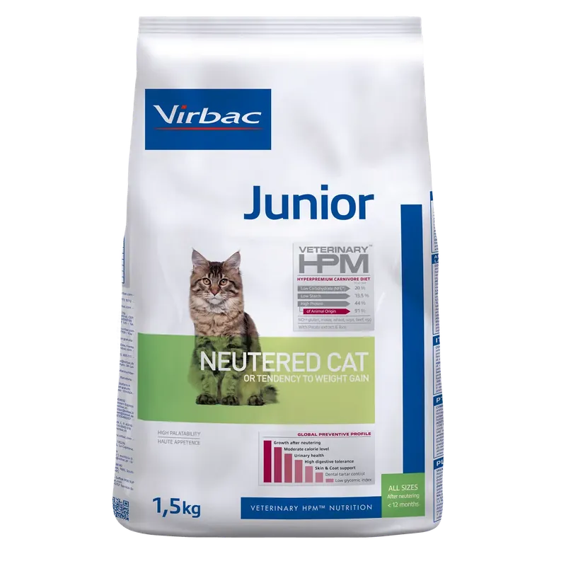 Junior Neutered Cat – 1,5 kg | Toppkvalitet