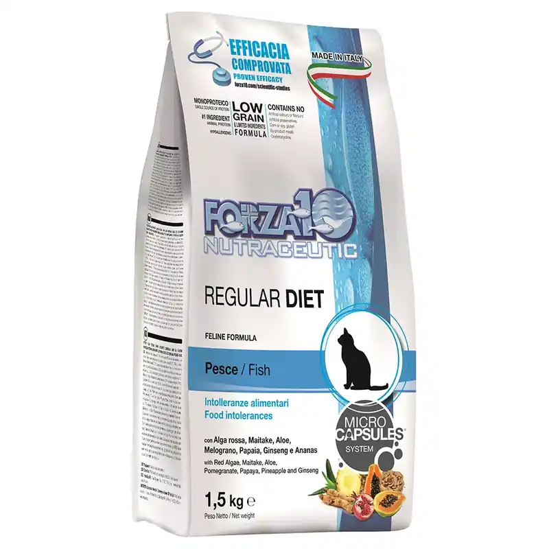 Forza 10 Regular Diet Fish kattfoder – 1,5 kg - Nytt i sortimentet