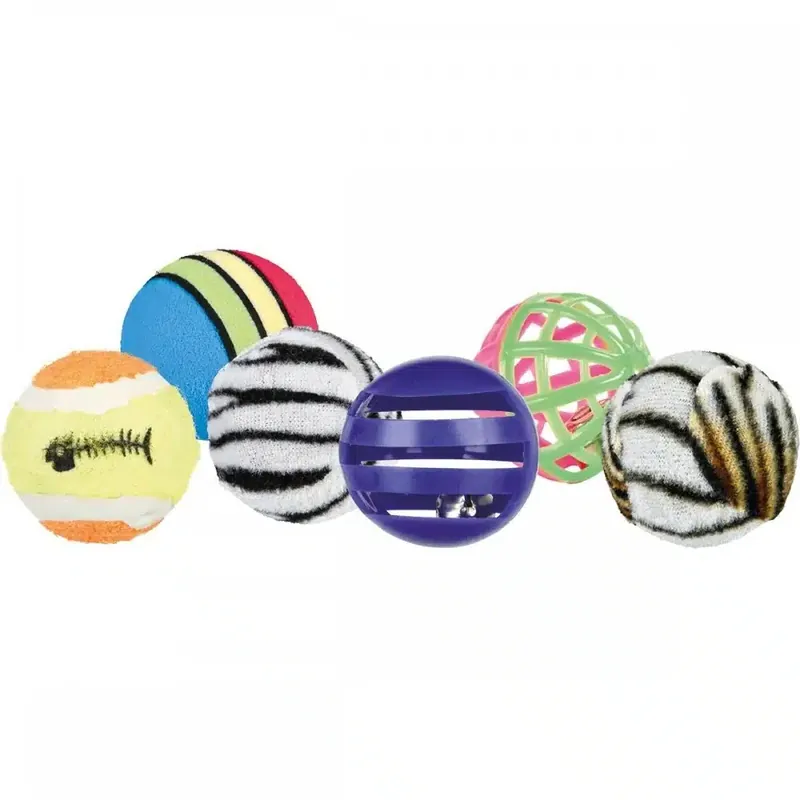 Smidig beställning - Trixie Cat Bollar 6-pack