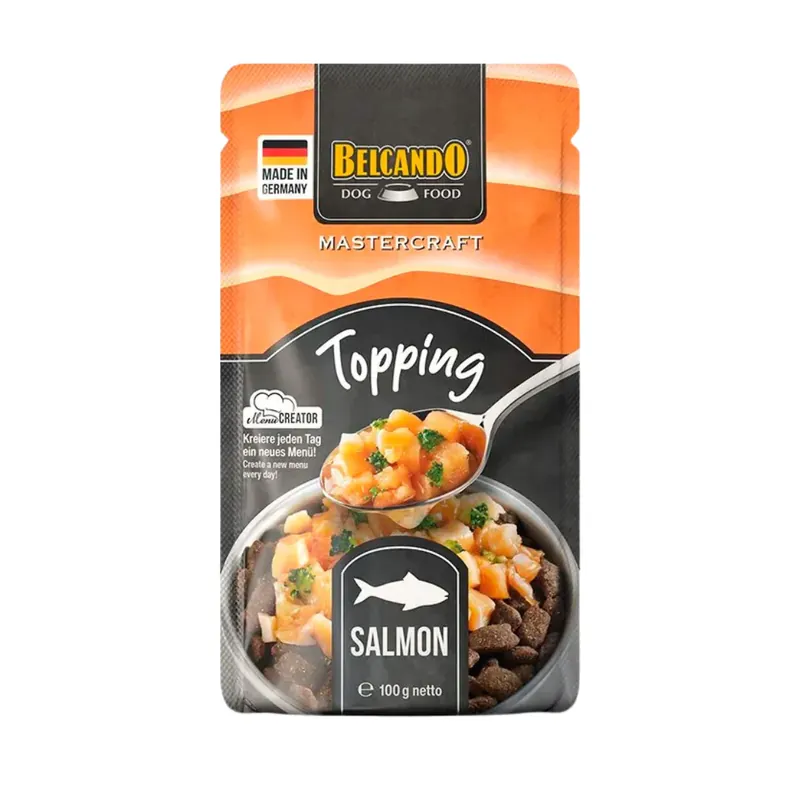 Säker betalning | Belcando – Våtfoder Topping laks, 100g