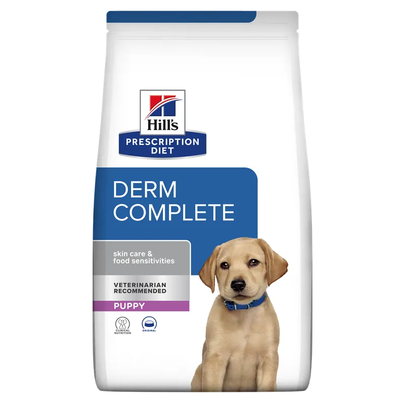 Prescription Diet Canine Diet Derm Complete Puppy Torrfoder - 4 kg | Skaffa nu