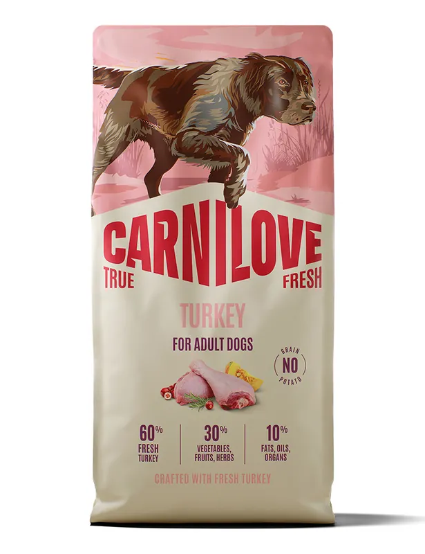 True Fresh Turkey Adult Dogs Torrfoder - 12 kg | Fyndpris