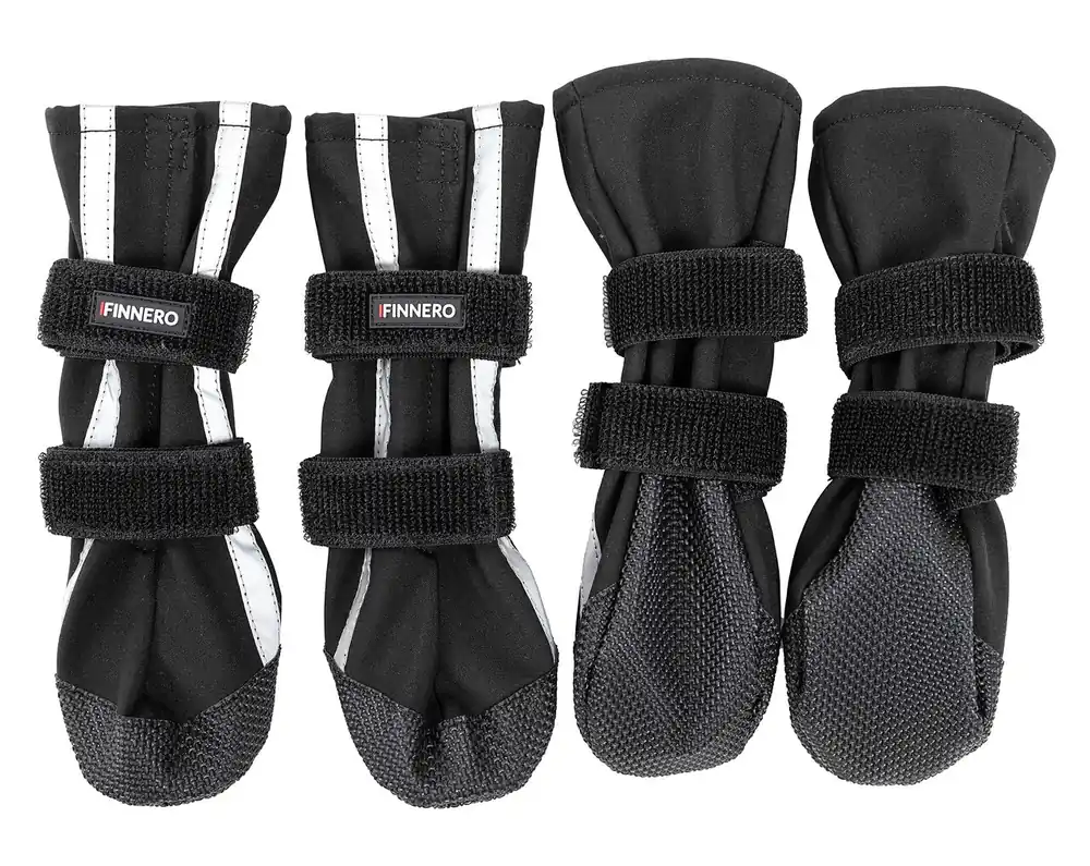 Halla Softshell Booties Hundsko 4-pack - XL | Nyhet