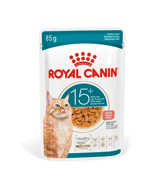 Under begränsad tid | Ageing 15+ Våtfoder för katt - 12 x 85 g