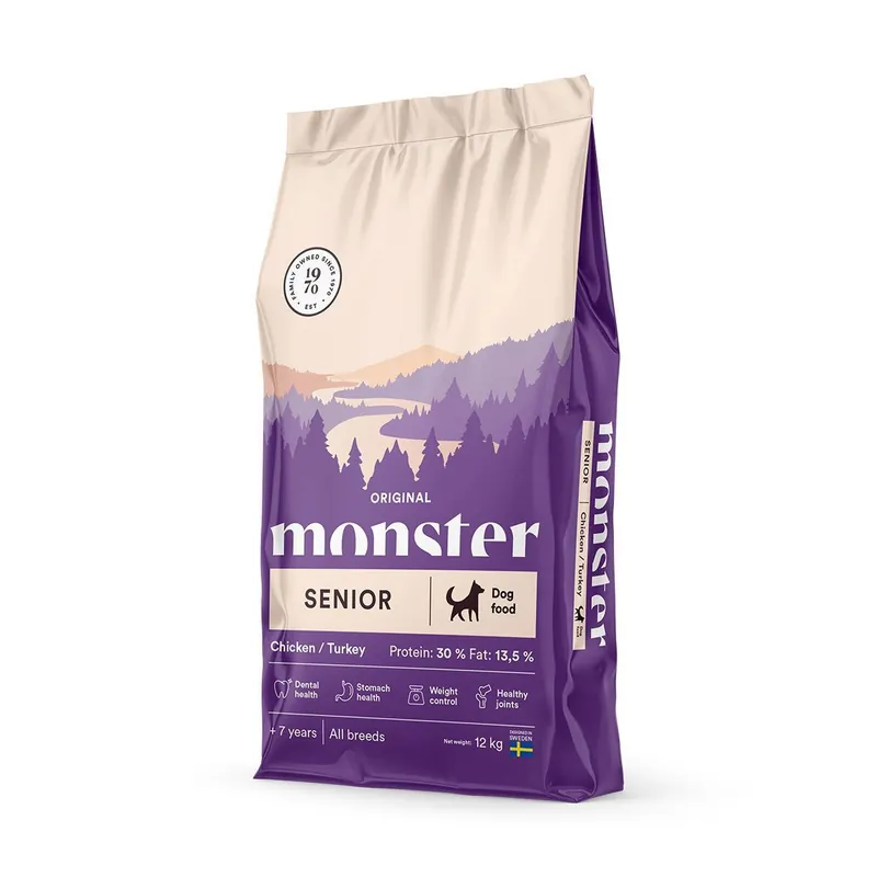 Populärt just nu | Monster Dog Senior Chicken and Turkey