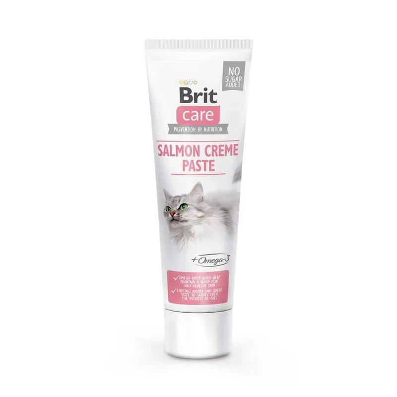 Brit Care Cat Paste Laxkräm 100 g | Favorit