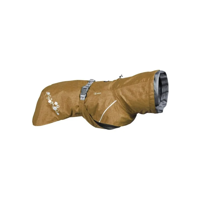 Hurtta Monsoon Eco II Regnjacka Brun - Bästa pris
