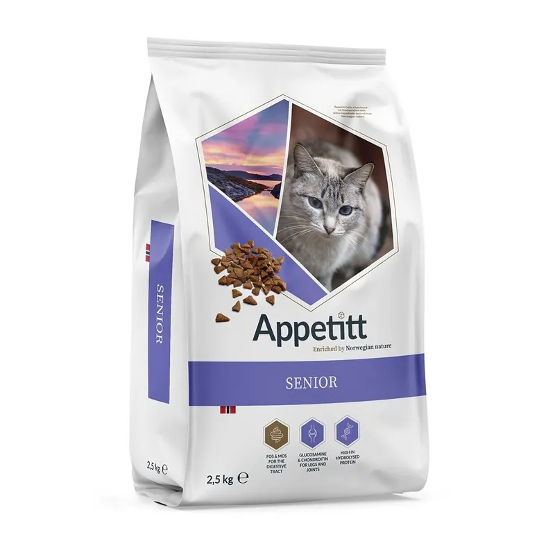 Appetitt Cat Senior 2,5 kg | Topprodukt