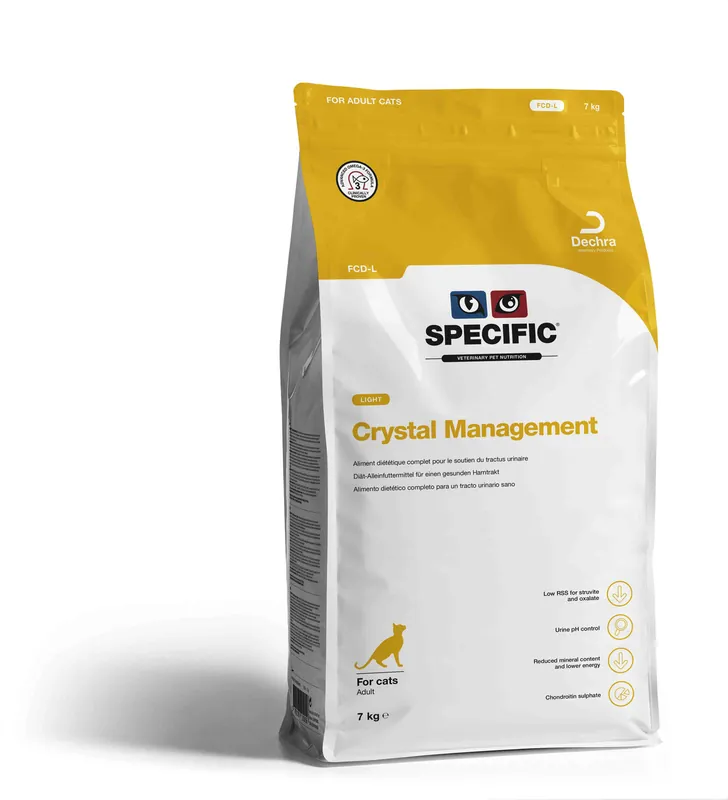 Nyhet - Specific Cat FCD - L Crystal Management Light - 7 kg