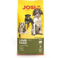 JosiDog Lamm Basic - 15 kg - Slutrea
