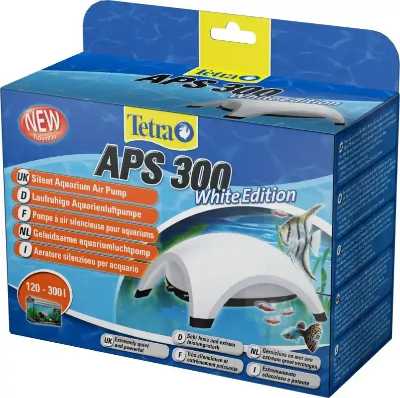 Kanonpris - TETRA luftpump för akvarium, vit APS 300