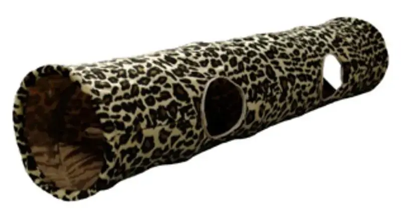 Begränsat lager - Lektunnel leopard 130 cm lång
