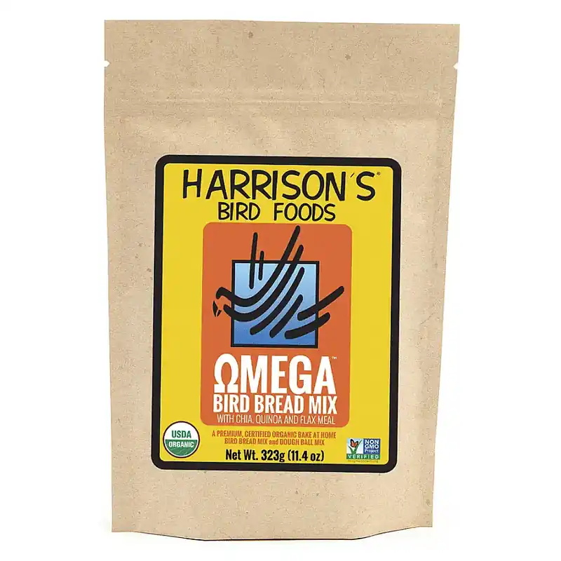 Harrisons Bird Bread Mix Omega - Precis tillagt