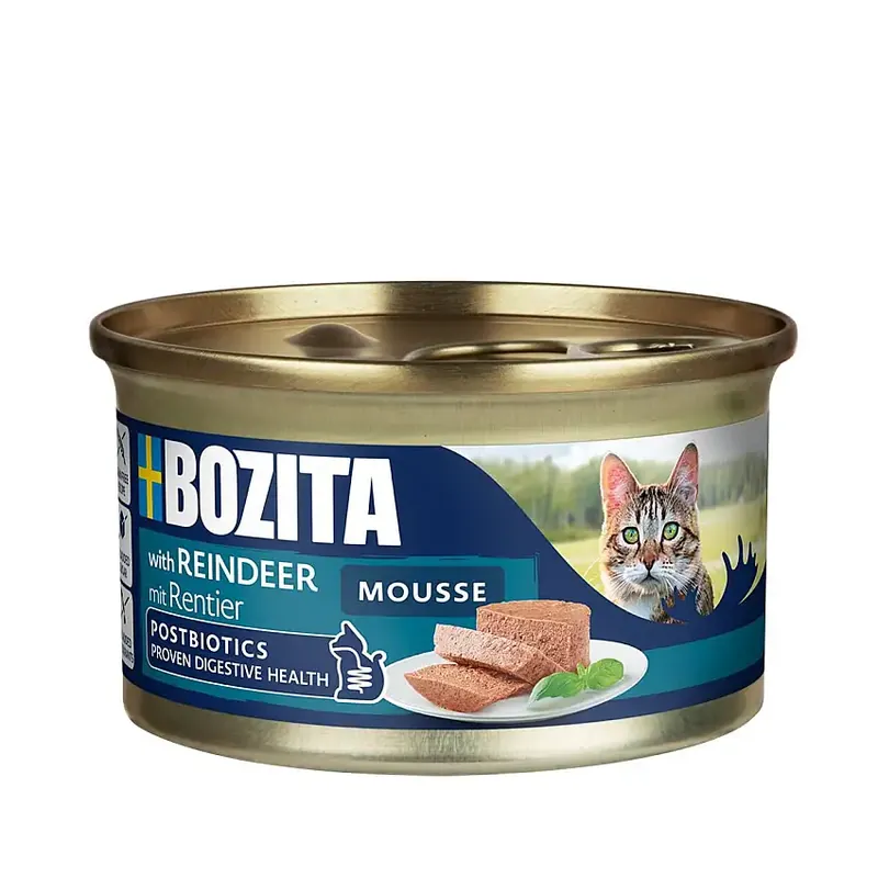 Bozita Mousse Våtfoder till Katt Ren 85g - Handla säkert