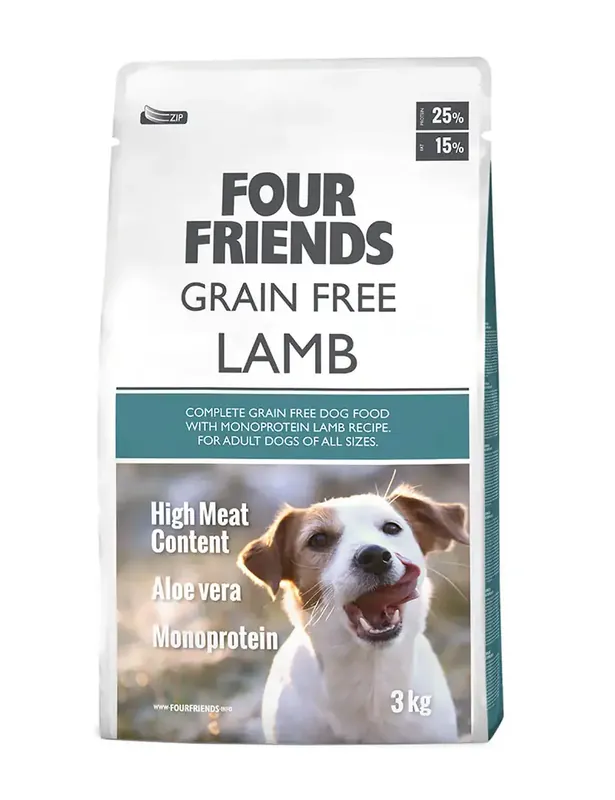 Grain Free Lamb Torrfoder för hund 3kg-CW453351 - Kundernas favorit