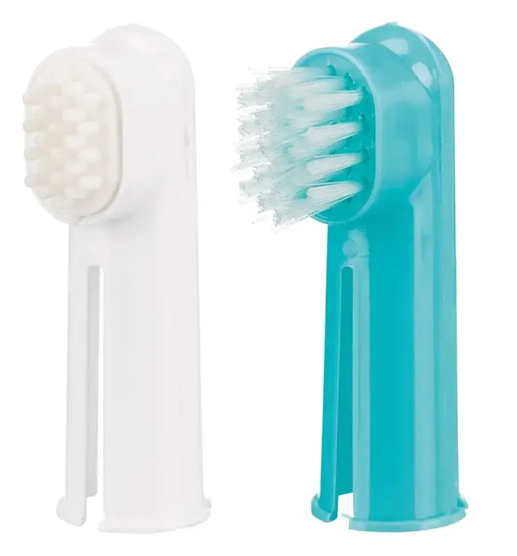 Trixie Tandborstset för fingertopp, 6 cm, 2-pack | Fabrikspris