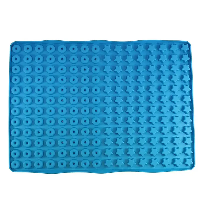 Nobby Silicon baking mat ”Donut & Star”, 39 x 28 cm - Efterfrågad