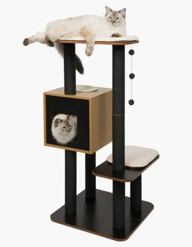 Klösträd Catit Vesper high base Black | Spara nu