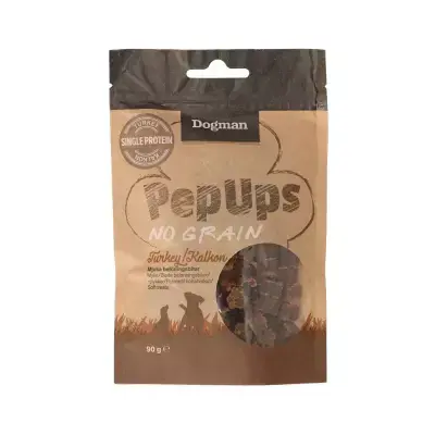 Nyhet | PepUps No Grain kalkon 90g