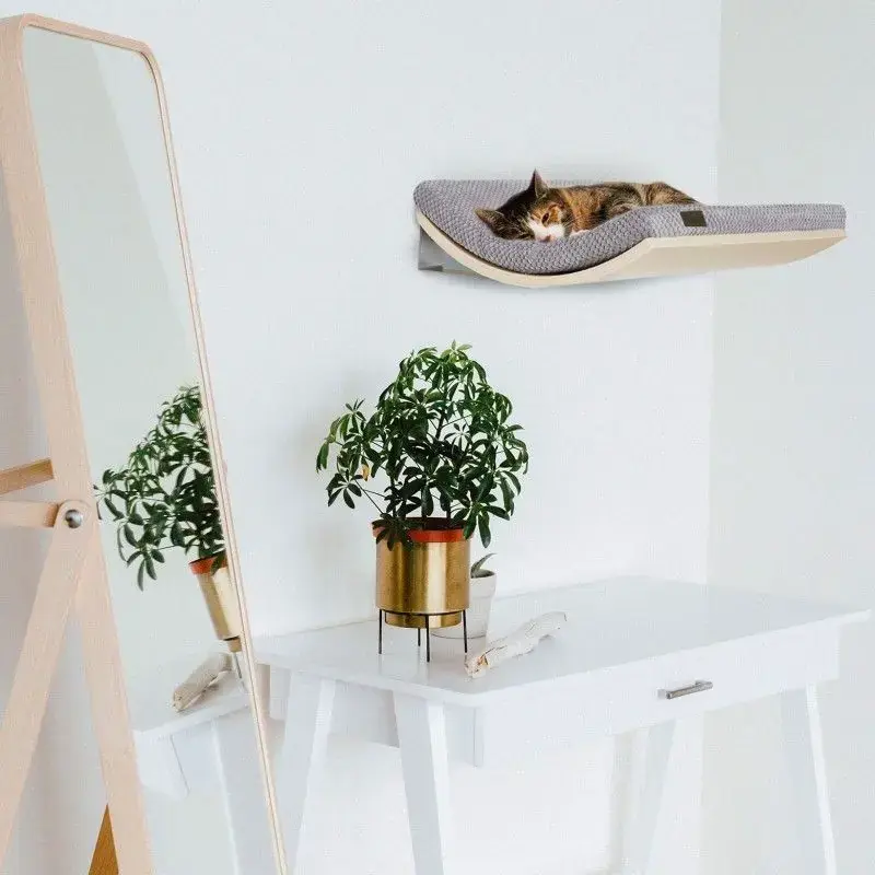 Nyinkommet | Cosy and Dozy Katthylla CHILL Soaped beech