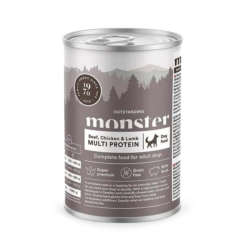 Multi Protein Beef & Chicken & Lamb Våtfoder 400g-W452346 - Beställ nu