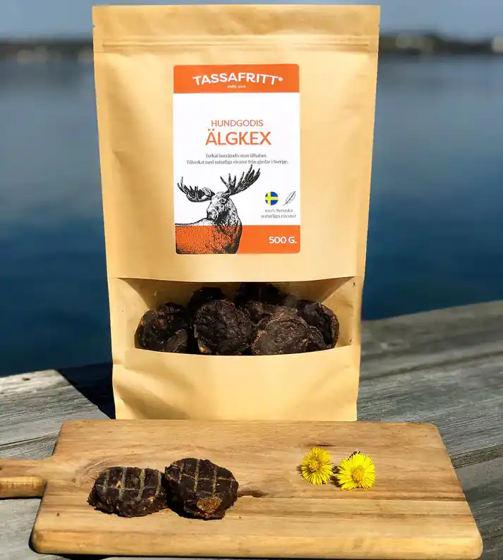 Utförsäljning - Älgkex TassaFritt 500 gram