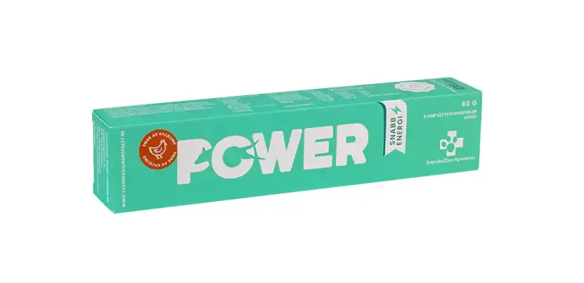 Kompletteringsfoder Svenska DjurApoteket Power Kyckling 60 g - Premium