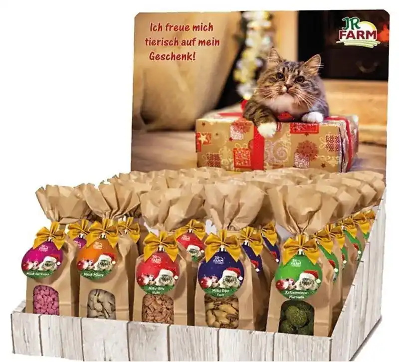 Fabrikspris | JR Julgodis katt – många smaker