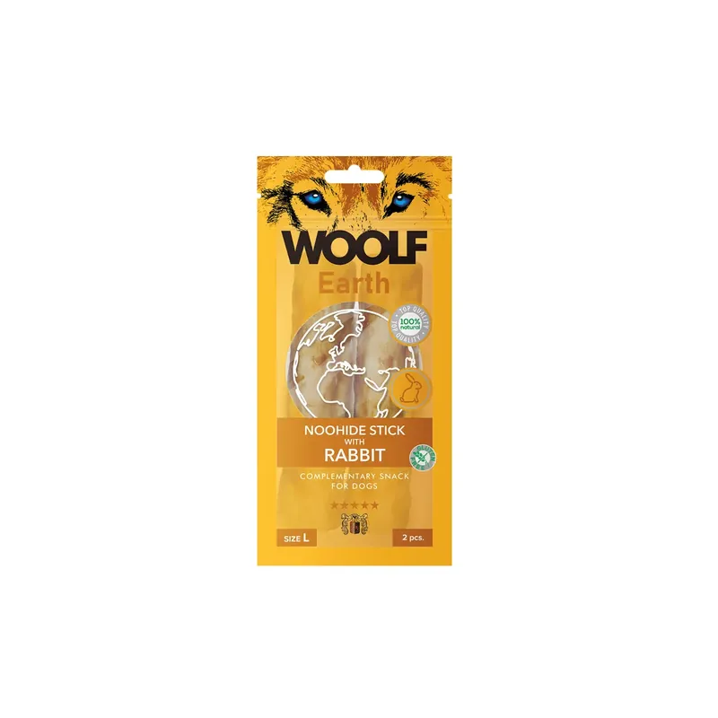 Nytt i webbutiken - Woolf Noohide Large Stick With Rabbit 2pcs