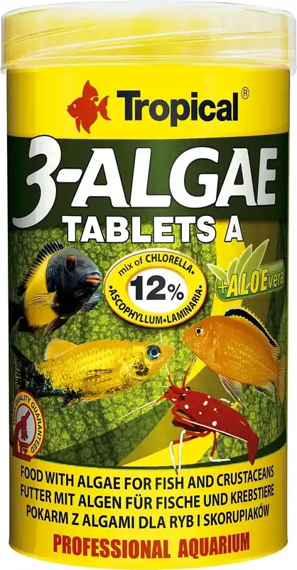 Tropical 3-Alger tabletter A, 250 ml | Expressfrakt