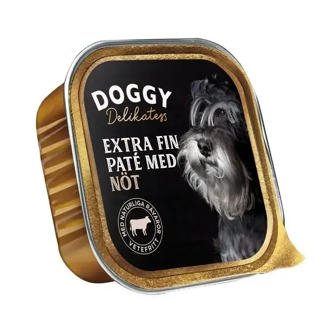Favorit hos kunderna - Delikatess Paté Våtfoder för hund med Nöt 150g-465860
