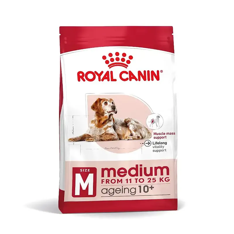 Fyndpris - Medium Ageing 10+ Torrfoder för hund 15kg