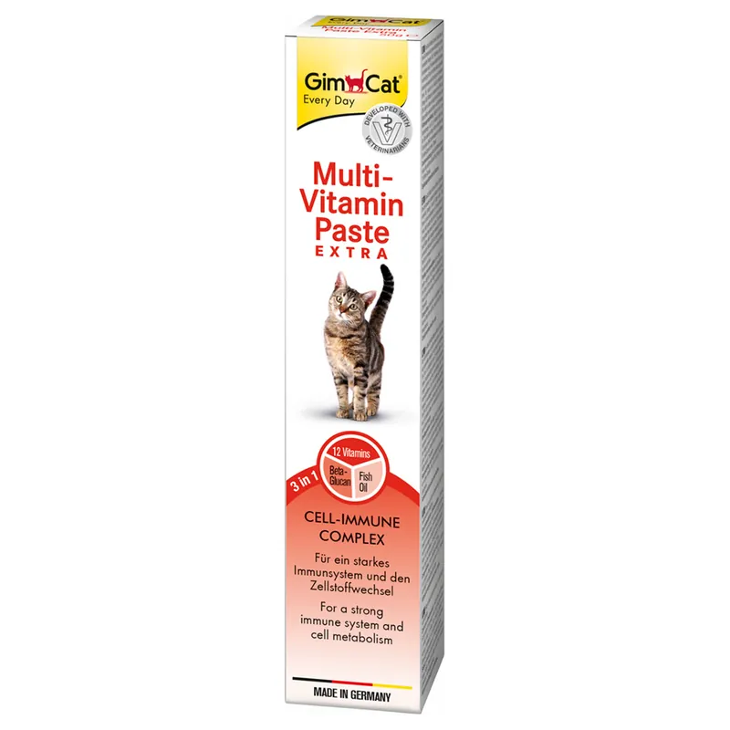 GimCat Multi-Vitamin-Extra Paste – 50 g - Endast denna vecka