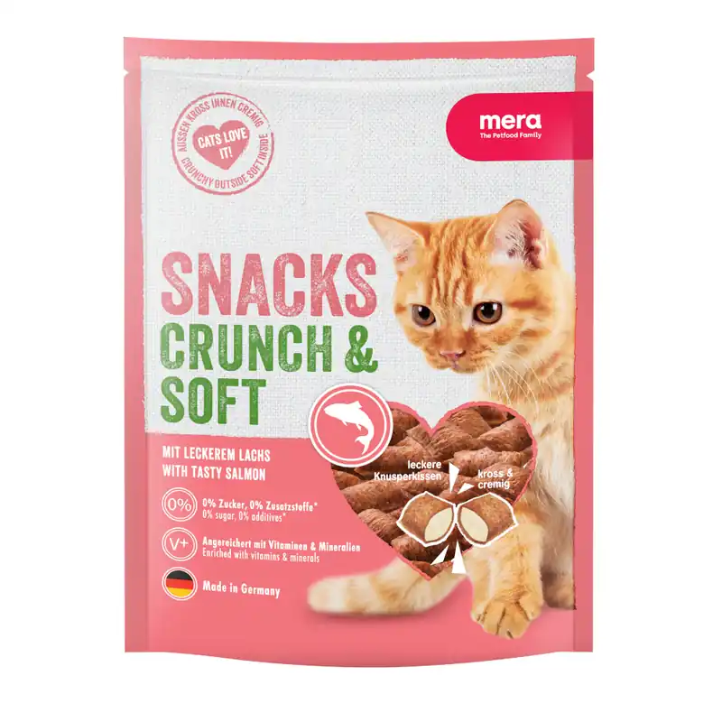 MERA Crunch & Soft Salmon – 200 g - Professionell kvalitet