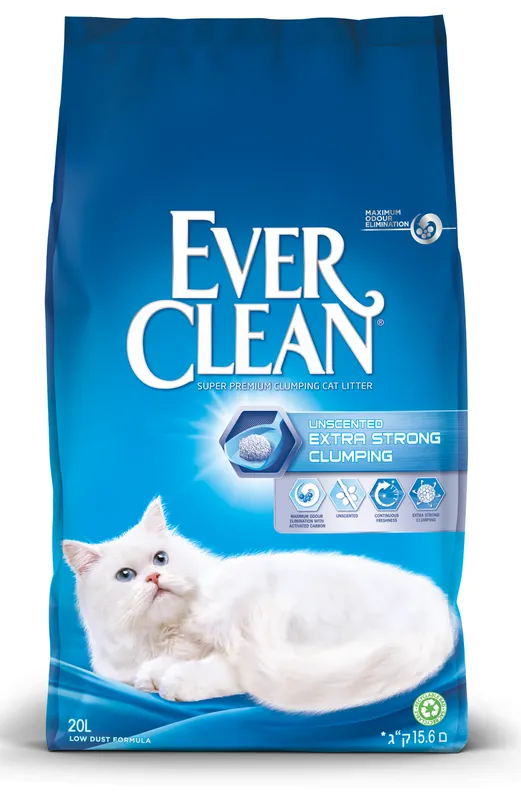 Extra Strong Unscented kattsand 20L – 20 L | Kundfavorit