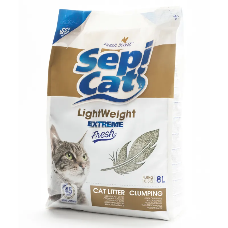 Sepicat LightWeight Extreme Fresh – 8 l | Bästa pris
