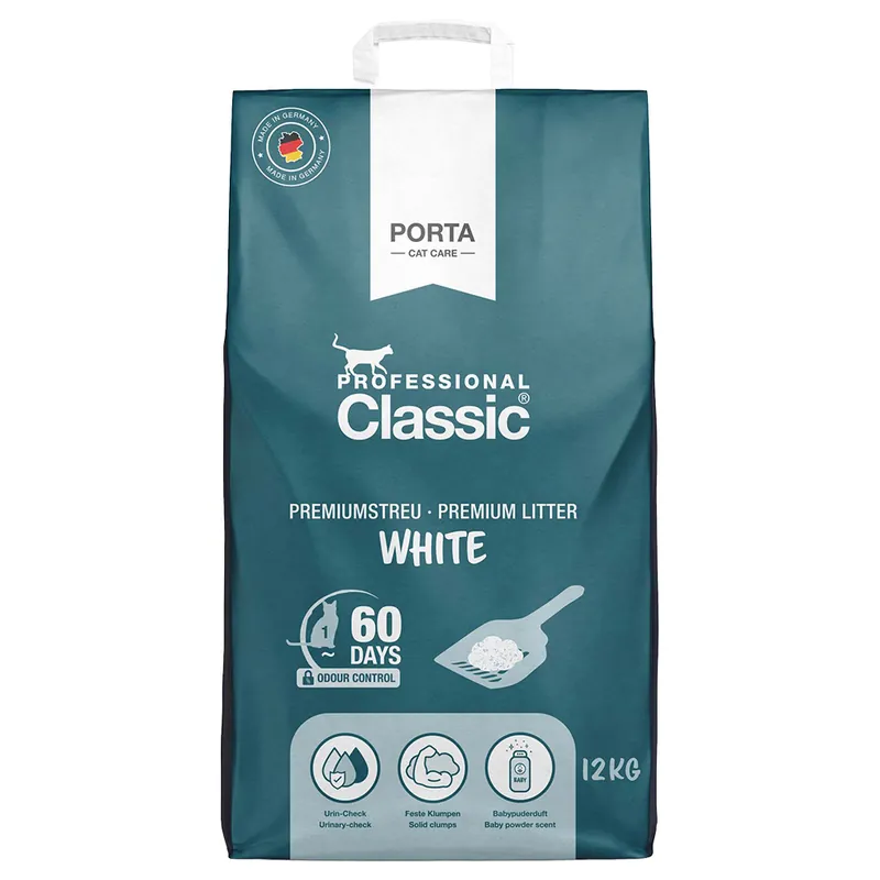 Smidig beställning - Professional Classic kattsand vit – 12 kg