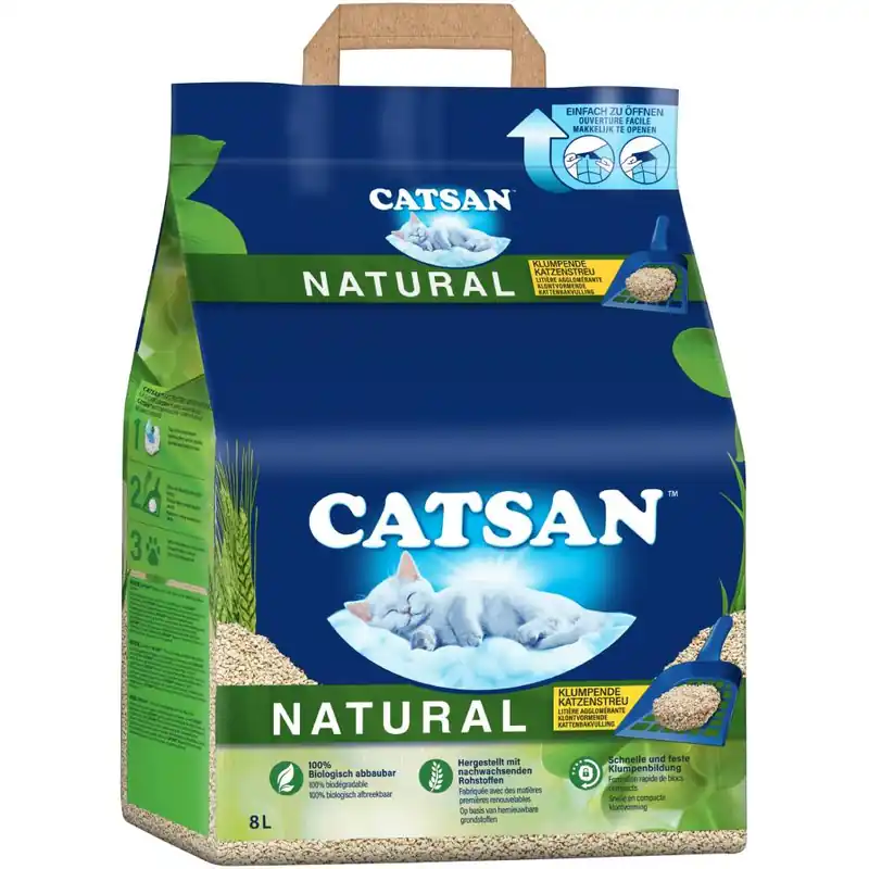 Catsan Natural – 8 l | Populär