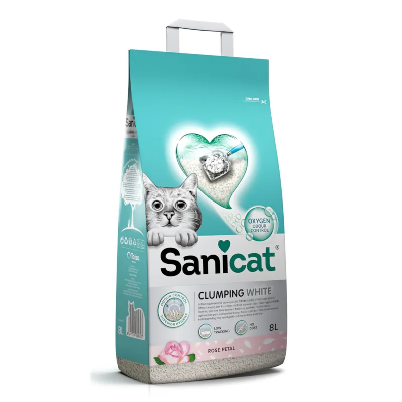 Favorit | Sanicat Clumping White Rose – 8 l