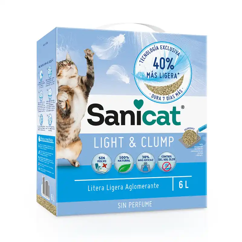 Sanicat Light & Clump 6 l - Favorit