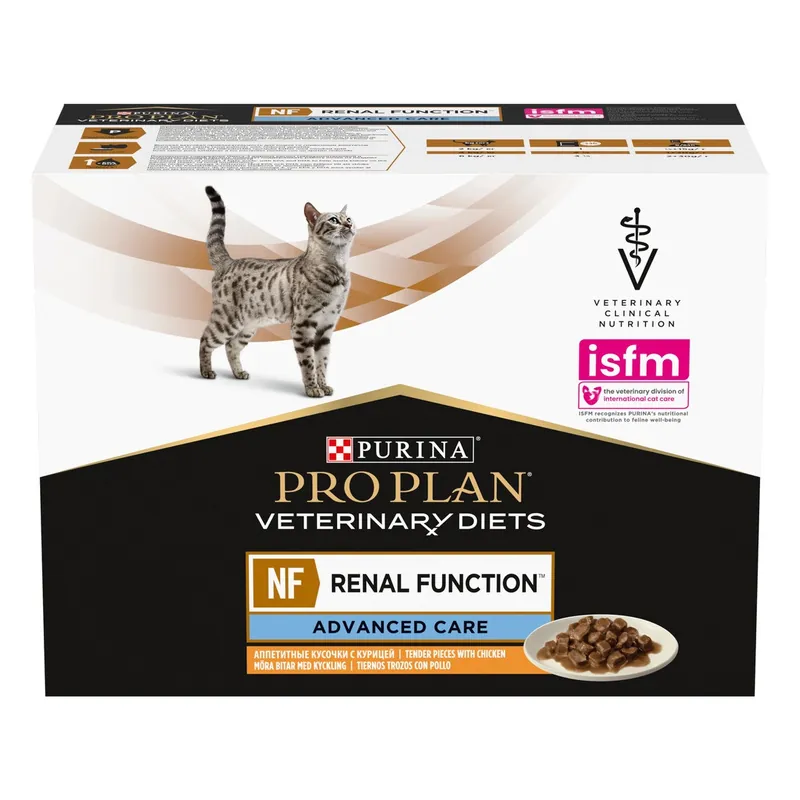 Erbjudande - Veterinary Diets NF Renal Function Advanced Care Chicken Wet Kattfoder – 10 st x 85 g