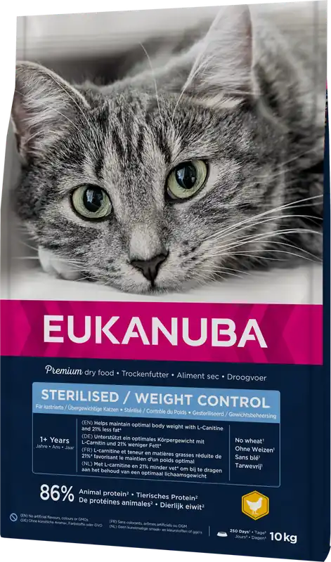 Cat Sterilised/Weight Control – 10 kg - Prisnedsättning
