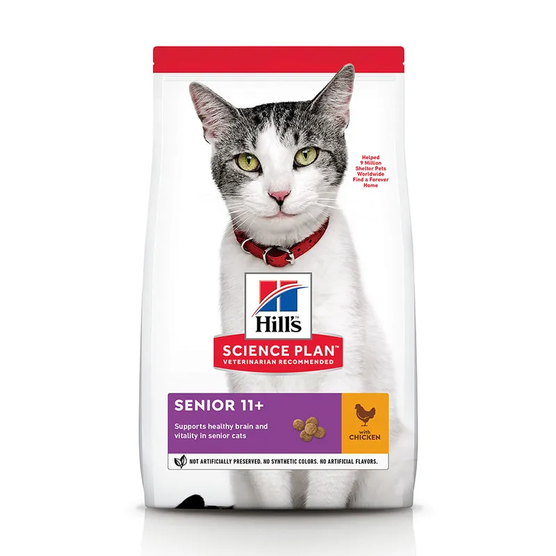 Hill’s Science Plan Senior 11+ Chicken 3 kg - Endast idag