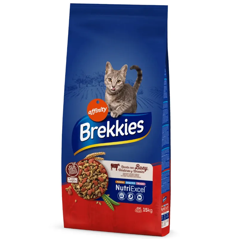 Brekkies Beef – 15 kg | Mycket populär
