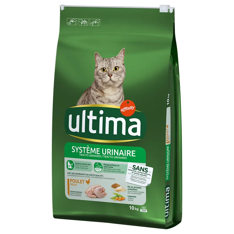 1 kg på köpet! 7,5 kg / 10 kg Ultima Cat – Urinary Tract (9 kg + 1 kg) | Kan beställas online