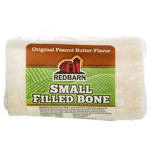 Premium - Redbarn Small Peanut Butter Filled Bone Dog