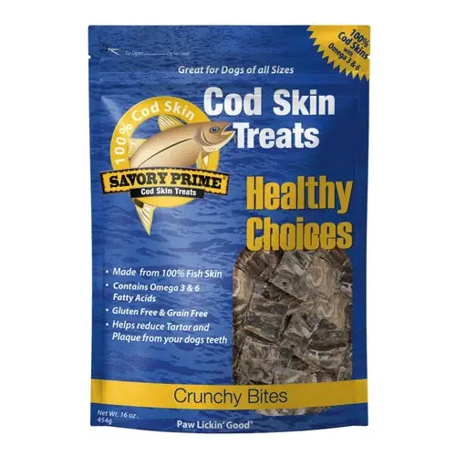 Köp online | Savory Prime Cod Skin Bites
