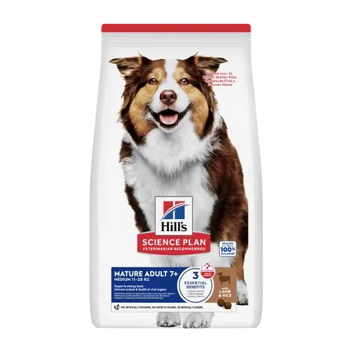 I lager | Science Plan Canine Mature Medium Lamb&rice – 12 KG