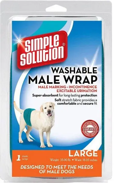 Simple Solution Washable Male Wrap | Gratis retur