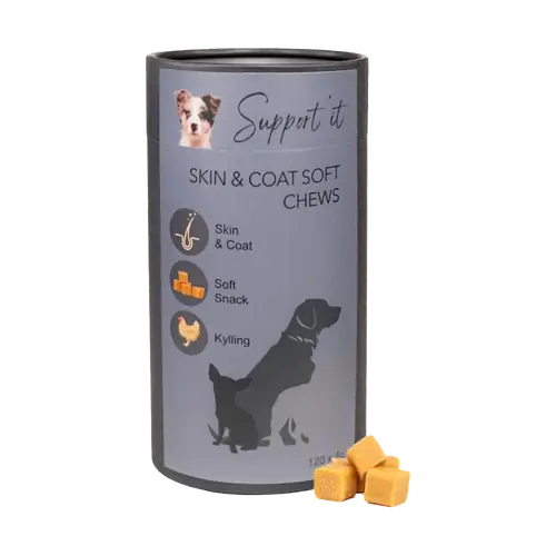Skin & Coat Soft Chews – 120 ST | Kampanj